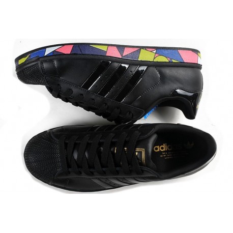 کفش اسپرت آدیداس Heren Adidas Originals Superstar Ii Veelkleurig Zwart Basketball G50963