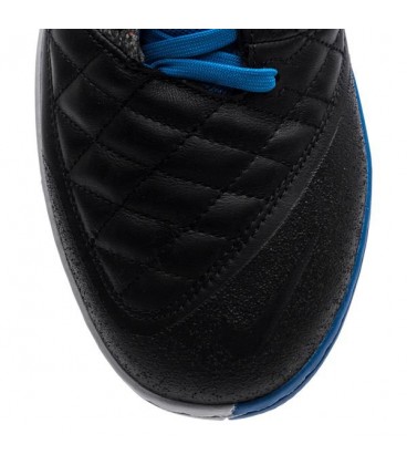 کفش فوتسال نایک لونارگتو های کپی Nike Lunar Gato II IC Black Blue