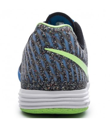 کفش فوتسال نایک لونارگتو های کپی Nike Lunar Gato II IC Black Blue