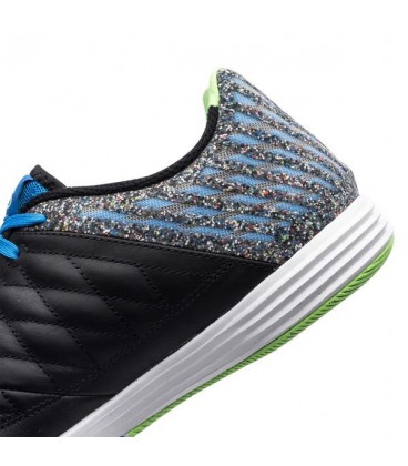 کفش فوتسال نایک لونارگتو های کپی Nike Lunar Gato II IC Black Blue