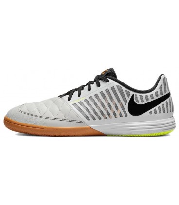 کفش فوتسال نایک لونارگتو های کپی Nike Lunar Gato II IC White Photon Dust