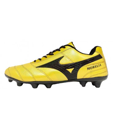 کفش فوتبال میزانو مورلیا کپی Mizuno Morelia FG Gold and black