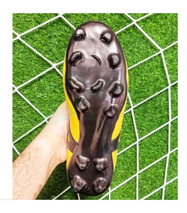 کفش فوتبال میزانو مورلیا کپی Mizuno Morelia FG Gold and black
