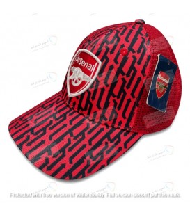 کلاه کپ آرسنال Arsenal Cap 2022 Red And Blak