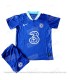 کیت و شورت بچه گانه اول چلسی Chelsea Home Kids Kit 2022/23 Similar Original Thailand With Shorts