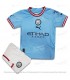 کیت و شورت بچه گانه اول منچسترسیتی Manchester City Home 2022/23 Kids Kit