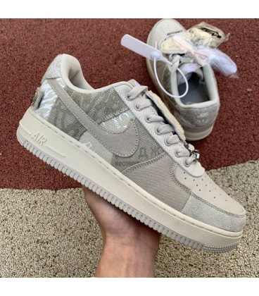 کفش پیاده روی مردانه نایک ایر فورس وان Nike Air Force1 x Travis Scott