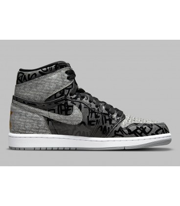 کفش پیاده روی زنانه نایک مدل ایر جردن وان Nike Air Jordan 1 Retro High OG Rebellionaire
