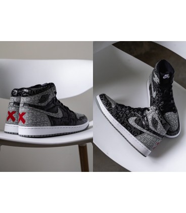 کفش پیاده روی زنانه نایک مدل ایر جردن وان Nike Air Jordan 1 Retro High OG Rebellionaire