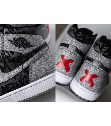 کفش پیاده روی زنانه نایک مدل ایر جردن وان Nike Air Jordan 1 Retro High OG Rebellionaire