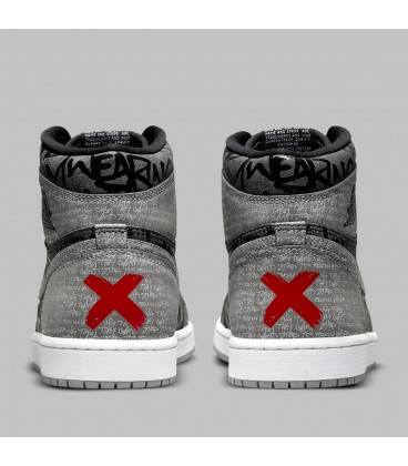 کفش پیاده روی زنانه نایک مدل ایر جردن وان Nike Air Jordan 1 Retro High OG Rebellionaire