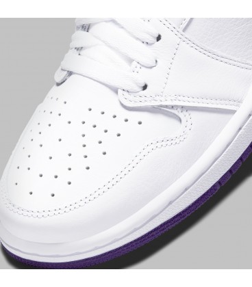 کفش پیاده روی زنانه نایک مدل ایر جردن وان Nike Air Jordan 1 Court Purple