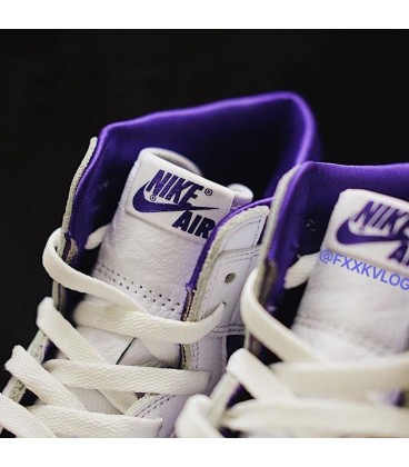 کفش پیاده روی زنانه نایک مدل ایر جردن وان Nike Air Jordan 1 Court Purple