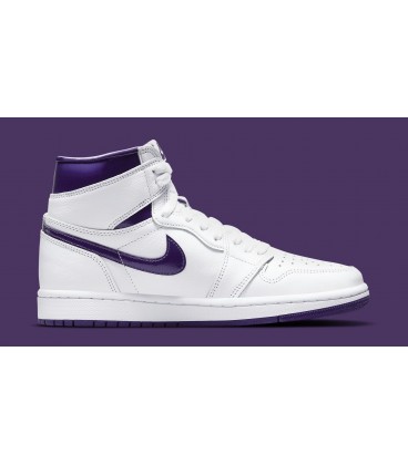 کفش پیاده روی زنانه نایک مدل ایر جردن وان Nike Air Jordan 1 Court Purple