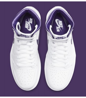 کفش پیاده روی زنانه نایک مدل ایر جردن وان Nike Air Jordan 1 Court Purple