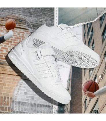 کفش پیاده روی مردانه آدیداس مدل فروم Adidas Forum 84 Low White