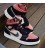 کفش پیاده روی زنانه نایک مدل ایر جردن  Nike Air Jordan 1 Black Pinkر