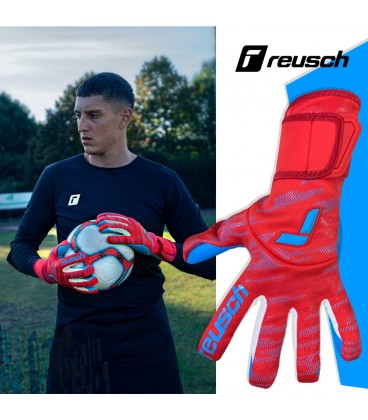 دستکش دروازه بانی راش Reusch Goalkeeper Gloves Pure Contact Aqua 51704000-3001