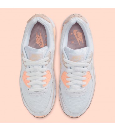 کفش پیاده روی زنانه نایک ایرمکس Nike Air Max 90 Washed Coral