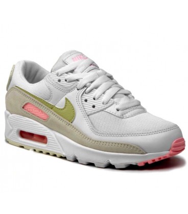 کفش پیاده روی زنانه نایک ایرمکس Nike Air Max 90 Olive and Pink