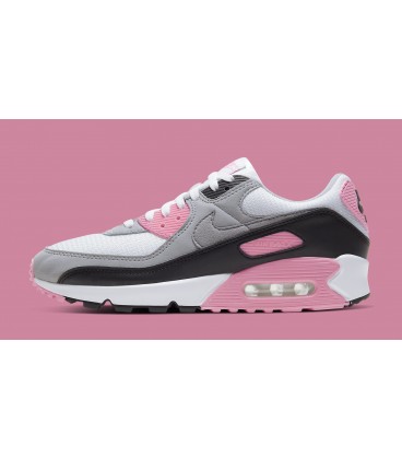 کفش پیاده روی زنانه نایک ایرمکس Nike Air Max 90 Rose/Particle Grey