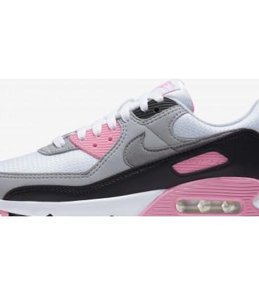 کفش پیاده روی زنانه نایک ایرمکس Nike Air Max 90 Rose/Particle Grey