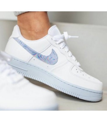 کفش پیاده روی زنانه نایک ایرفورس Nike Air Force 1 Low Hydrogen Blue
