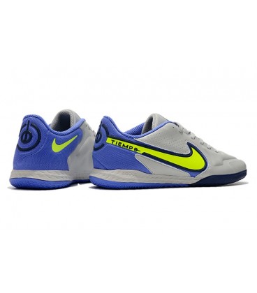 کفش فوتسال نایک تمپو های کپی Nike React Tiempo Legend 9 Pro Grey Blue