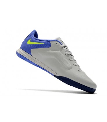 کفش فوتسال نایک تمپو های کپی Nike React Tiempo Legend 9 Pro Grey Blue