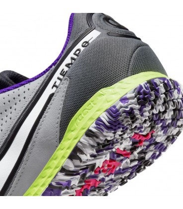 کفش فوتسال نایک تمپو های کپی Nike React Tiempo White Black purple