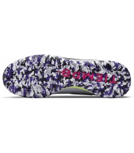 کفش فوتسال نایک تمپو های کپی Nike React Tiempo White Black purple