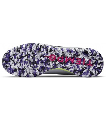 کفش فوتسال نایک تمپو های کپی Nike React Tiempo White Black purple
