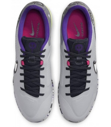 کفش فوتسال نایک تمپو های کپی Nike React Tiempo White Black purple