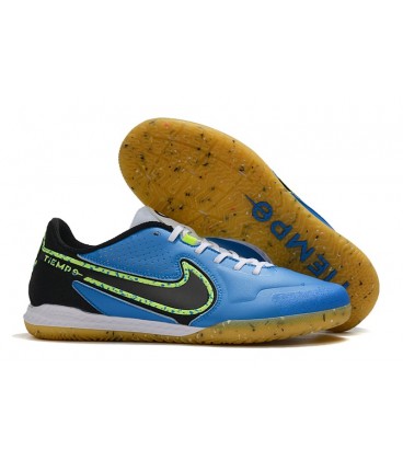 کفش فوتسال نایک تمپو های کپی Nike Tiempo Legend 9 Academy IC Blue