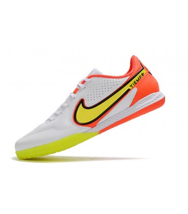 کفش فوتسال نایک تمپو های کپی Nike Tiempo Legend 9 Pro IC White Black Green