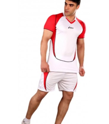 پیرهن شورت اسیکس asics white