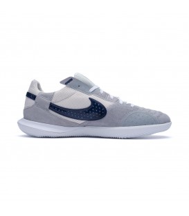کفش فوتسال نایک استریت گتو های کپی Nike Street Gato Grey Blue