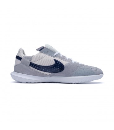 کفش فوتسال نایک استریت گتو های کپی Nike Street Gato Grey Blue