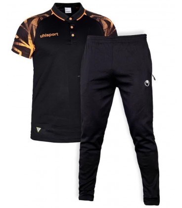 تیشرت شلوار ال اشپرت uhlsport black yellow