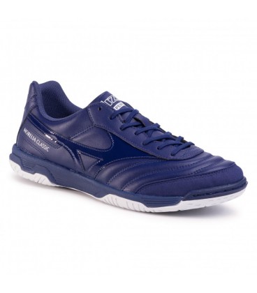 کفش فوتسال اورجینال میزانو مورلیا سالا Mizuno Morelia Salsa Classic In Q1GA190214 Navy Blue