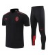 ست پولوشرت و شلوار آث میلان Ac Milan Polo shirt With Pants 2023 Black