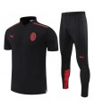 ست پولوشرت و شلوار آث میلان Ac Milan Polo shirt With Pants 2023 Black