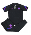 ست پولوشرت و شلوار بارسلونا Barcelona Original Black Poloshirt With Pants 2022