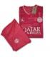 کیت و شورت تمرینی پاریسن ژرمن Paris Training Kit 2023/24 With Short