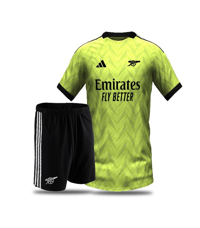 کیت و شورت دوم آرسنال Arsenal Away Kit 2023/24 With Short