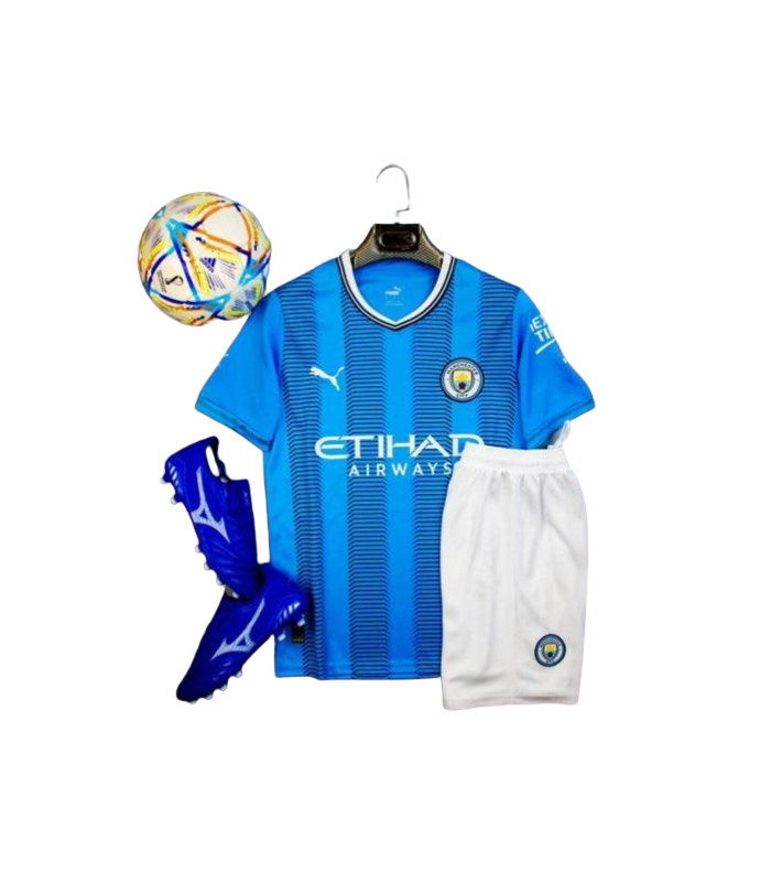 کیت و شورت اول منچسترسیتی ManCity Home Kit 2023/24 With Short