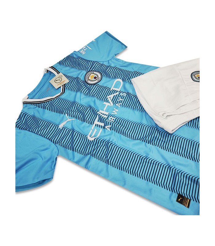 کیت و شورت اول منچسترسیتی ManCity Home Kit 2023/24 With Short