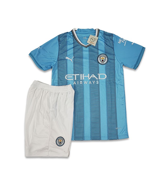 کیت و شورت اول منچسترسیتی ManCity Home Kit 2023/24 With Short