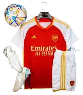 کیت و شورت اول آرسنال Arsenal Home Kit 2023/24 With Short 2