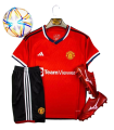 کیت و شورت اول منچستریونایتد Manchester United Home Kit 2023/24 With Short